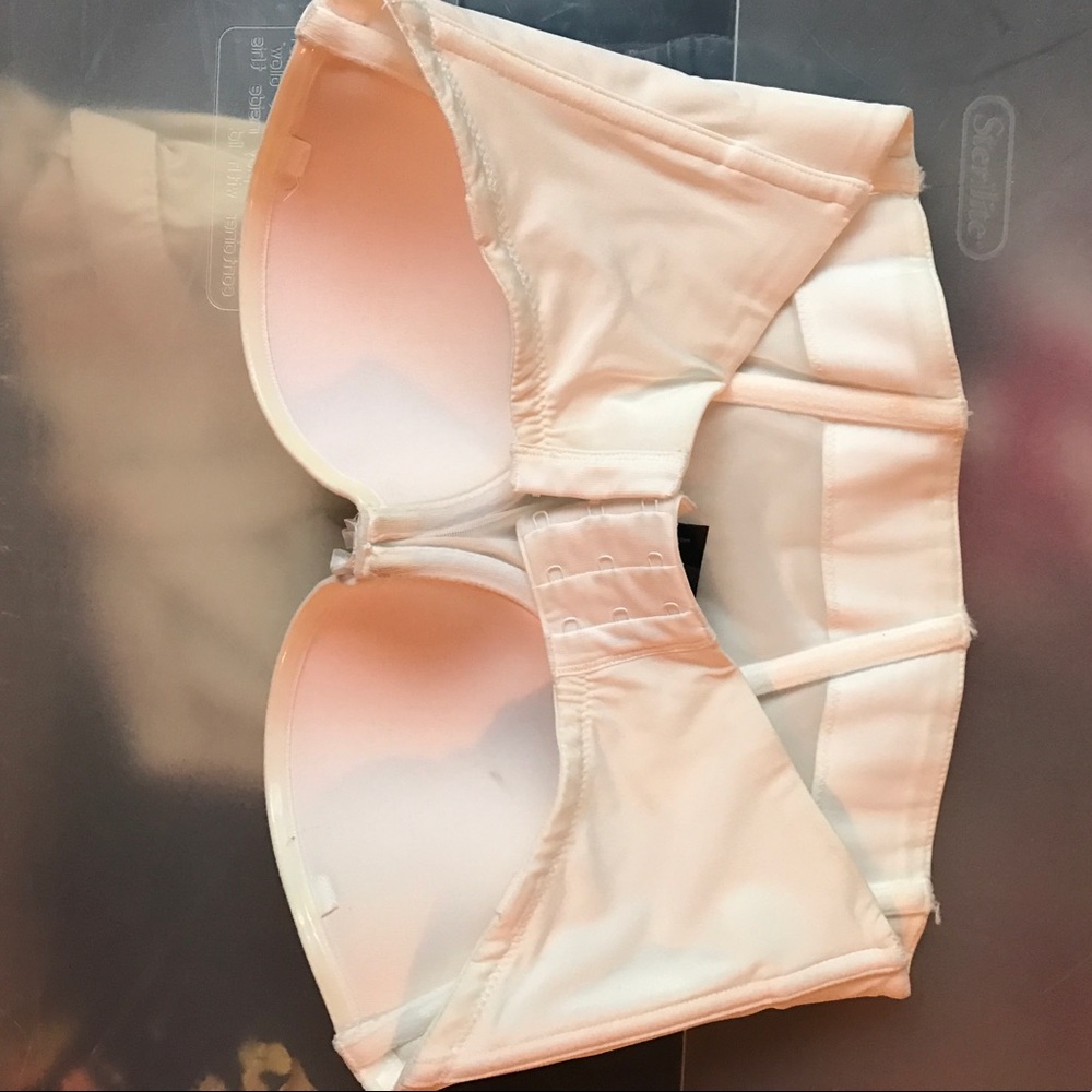 Le Mystere Short Line Bustier white 32B - Picture 4 of 9